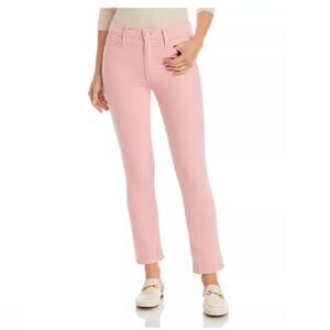 MOTHER The Mid Rise Dazzler Ankle Jeans Play Date Quartz Pink Size 25